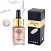 Beauty Glazed 3D Highlighter Liquid Glow Brighten Shimmer Glitter Face Glow Cream Spot Concealer (BRONZE)