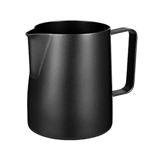 Hemoton Melkkan Milk Pitcher 350ml / 12 FL.oz. Melkkan van roestvrij staal, melk opschuimen voor cappuccino en laté