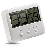 Metene Digital Kitchen Timer with Large LCD Display and Loud Alarm System