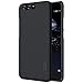 Nillkin for Huawei P10 Case, [with Screen Protector] Frosted Shield Matte Plastic Ultra Thin Slim Light Fit Case, Shockproof Shell Anti-Scratch Anti-Fingerprint Hard PC Cover Case (Black)
