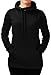 YaYa Bay Womens Long Sleeve Pullover Funnel Neck Vintage Corn Tunic Sweater Hoodie