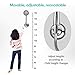 CACASO Vacuum Suction Cup Adjustable Shower Head Holder Removable Reusable Handheld Shower head Wall Mount Bracket,Shower Wand Holder Wall Mount Holder with Adhesive 3M Stick Disc for Bathroom,Chrome
