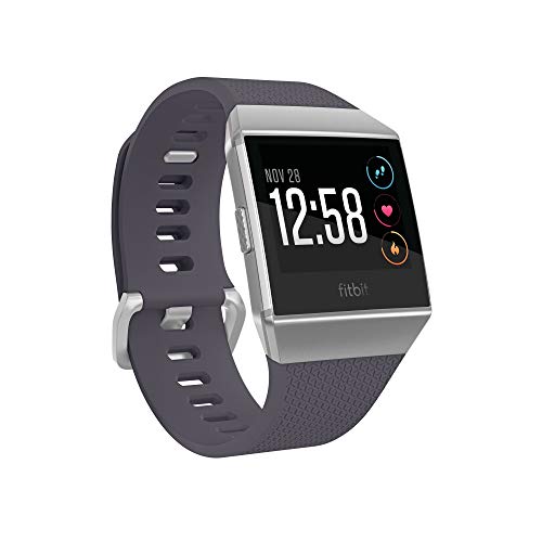 Fitbit Ionic GPS Smart Watch, Blue-Gray/Silver, One Size (S L