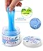 SYOSIN Keyboard Cleaner Universal Dust Cleaning Gel Dirt Bacteria Cleaner for Laptops, Car Vents, Printers, Calculators (Blue)