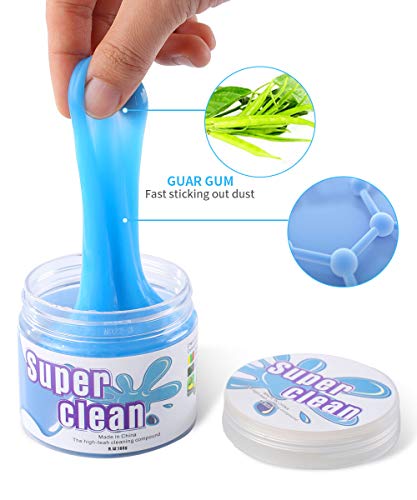 image for SYOSIN Keyboard Cleaner Universal Dust Cleaning Gel Dirt Bacteria Clea