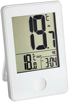 TFA Dostmann Digital Wireless Thermometer Pop 30.3051 (white with batteries)
