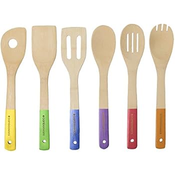 Amazon.com: BambooWorx- Multi-Color Bamboo Cooking ...