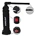 NVTED USB Rechargeable COB LED Flashlight, 5 Mode Foldable Handheld Work Light Lamp Torch with Rotating Hook & Magnetic Base