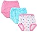 Gerber Little Girls 3-Pack Training Pant - Hearts (2T)