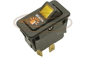 ALL SKIDSTEERS Beacon/Strobe Rocker Switch for Bobcat® Skid Steers | Replaces OEM # 6668816