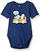 The Children's Place Boys' Talker Bodysuit, Captain Navy/Dinosaur, 6-9 Months