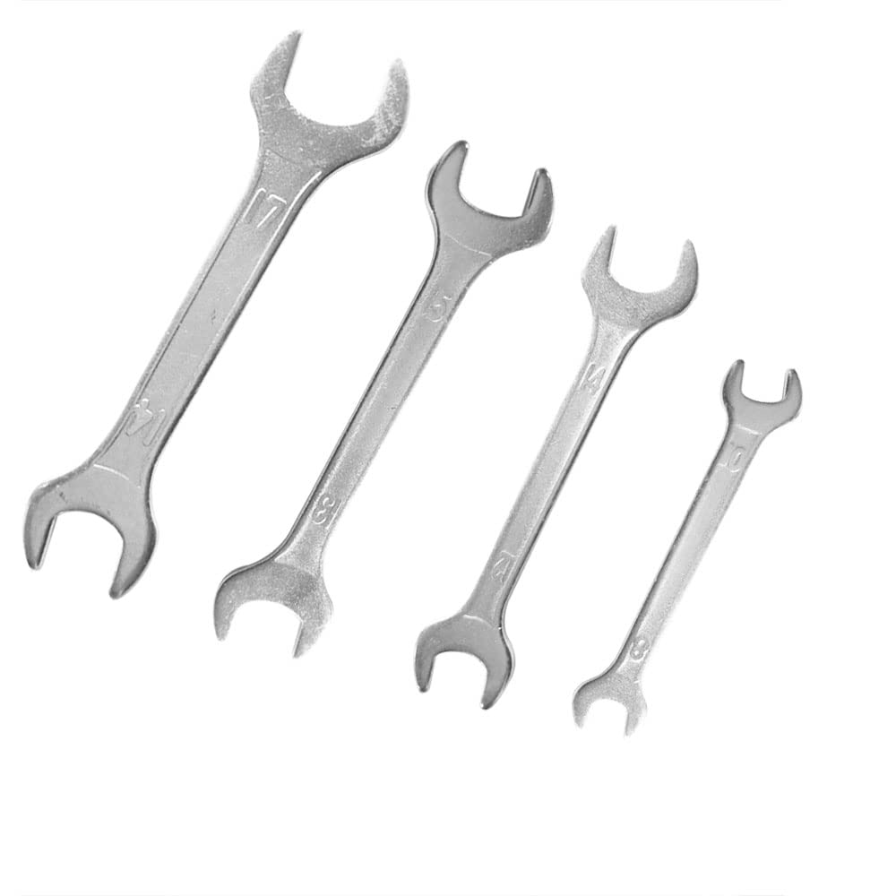 Zetatau Double Ended 8mm Thru 17mm Cone Wrench Bicycle Tool Kit Spanner Bike Cycling Multi Set