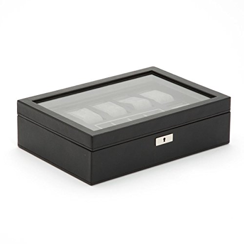 WOLF Howard Watch Box, Black