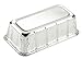 Disposable Loaf Pan - 30-Piece 2-LB Cooking Tins, Rectangular Aluminum Foil Pans for Baking, Roasting, Broiling, Cooking, Cakes, Bread, Lasagna, 8.5 x 2.5 x 4.5 inches