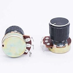 TWTADE / 3pcs Wh138 100k ohm Potentiometer Single