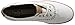 Keds Women's Champion Pennant Baseball Fashion Sneaker, White Leather, 6 M US