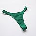 RUUHEE Women Brazilian Top Thong Bottom Sexy Padded Push up Two Piece Bikini Swimsuit (L(US Size 6-8), Green)