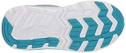 Saucony Ride 10 Jr Running Shoe, Silver Multi, 4 US