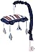 Sweet Jojo Designs Nautical Nights Sailboat Musical Baby Crib Mobile