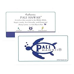 Pali Hawaii Black JANDAL + Certificate of