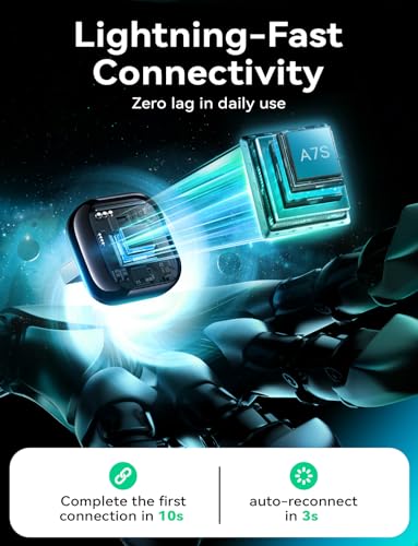 Mavlou Wireless Carplay & Android Auto Adapter, Metal Design Mini & Stable 2-in-1 Dongle, Convert Vehicle's Wired CarPlay/AA to Wireless, for iOS 10+/Android 11+ & Cars from 2016 (Black)
