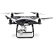 DJI Phantom 4 PRO Quadcopter Drone (Obsidian) with Extra Battery Plus microSD 64GB Card and Aluminum Case Bundle