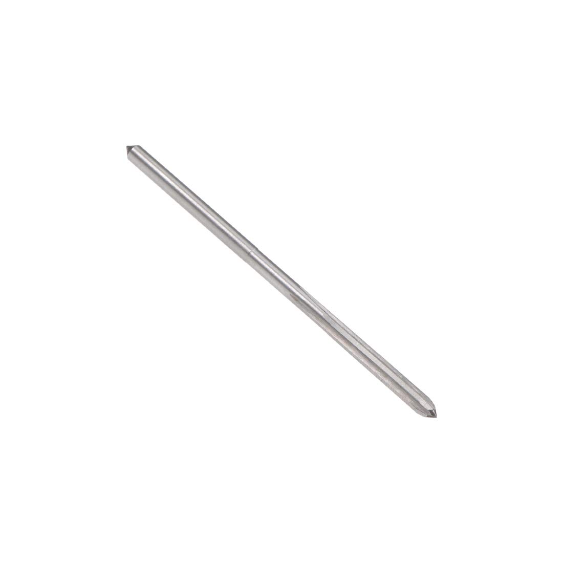 sourcing map 2.2mm Chucking Reamer, HSS Cobalt M35 Lathe Machine Reamer D4 4 Straight Flutes, Round Shank Milling Cutting Tool, for Stainless Steel Alloy Copper Metal — image 1