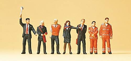 Preiser 10407 Sbb Train Personnel (7)