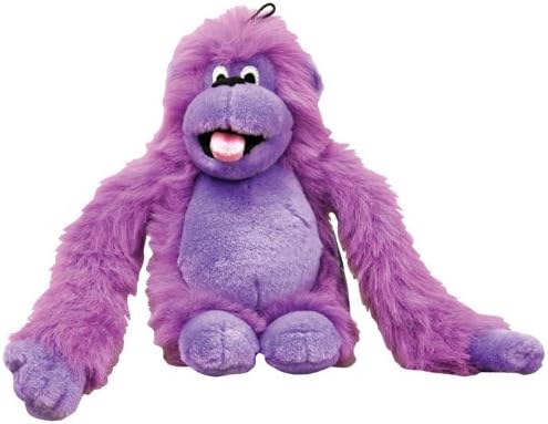 purple monkey dog toy