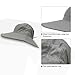 Tirrinia Large Boonie Cap for Women, Sun Protection Extra Wide Hard Brim Sun Hat, Fishing Safari Hiking Cap for Outdoor Adventures