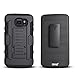 Galaxy S6 Active Case, Samsung Galaxy S6 Active Case, Starshop [Heavy Duty] Dual Layers Kickstand Case With [0.33m 9H Tempered Glass Screen Protector Included] and Locking Belt Clip (Black)