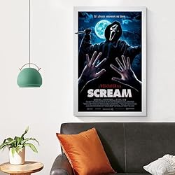 DKTFBRBO Scream Poster Horror Movie Poster Movie