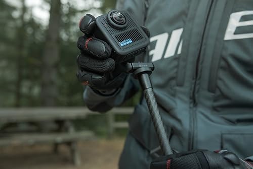 MAX2 - Action camera tradizionale + impermeabile a 360° con touch screen, video sferici 8K, foto a 360° da 29 MP, lenti facilmente sostituibili, stabilizzazione HyperSmooth, 6 microfoni