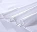 Bresanon 600 Thread Count 100% Extra-Long Staple Cotton Sheet Set, Queen Sheets, Luxury Bedding, Queen Sheets 4 Piece Set,Smooth Sateen Weave, White