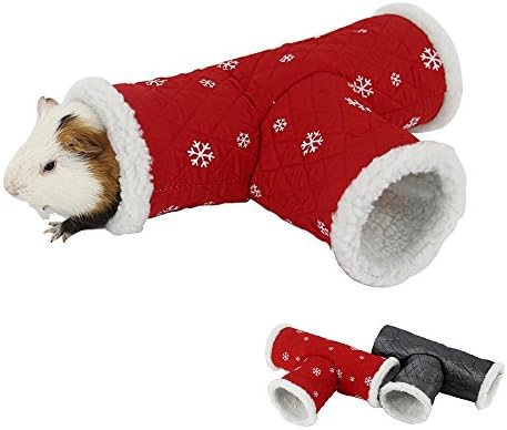 MYIDEA Guinea Pig Tunnel Playing Toys - Tube for Guinea Pigs, Hamsters, Sugar Glider,Hedgehog,Snakes, Lizards