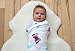 Ultra Soft Muslin Swaddle Blankets Butterflies by Margaux & May - 47 x 47 inch - Perfect Baby Shower Gift