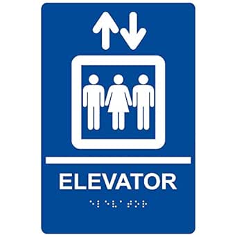 Elevator Ada Sign The Sensation Line Dob Signs Nyc Your Official Store For Nyc Dob Signage