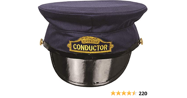 Polar Express Conductor Hat 