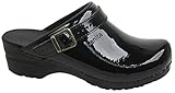 Sanita Womens Freya Open Patent Sandals