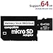 Memory Stick Pro Duo Adapter, MicroSD to MS PRO Duo Adapter for Sony PSP, Camera and Others