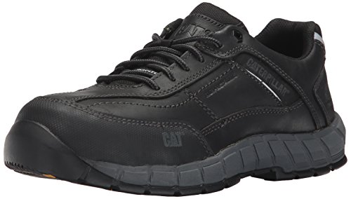 Caterpillar Men s Streamline Leather CT/Black Work Shoe, 9.5 M US
