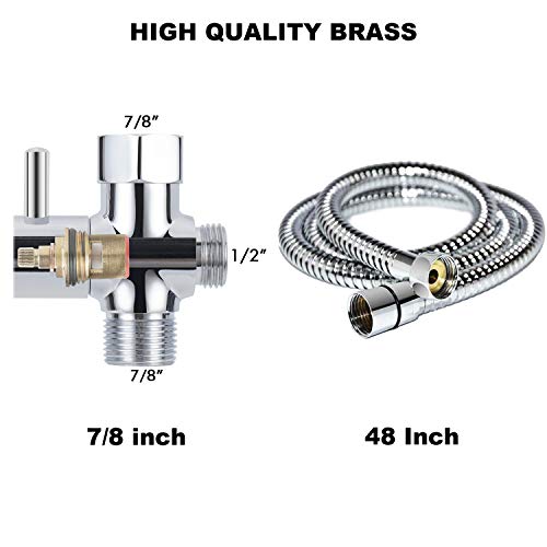 Bidet Sprayer for Toilet, Hand held Stainless Steel Toilet Bidet Sprayer Kit with Hose, Easy Install Bidet Attachment… - Image 2