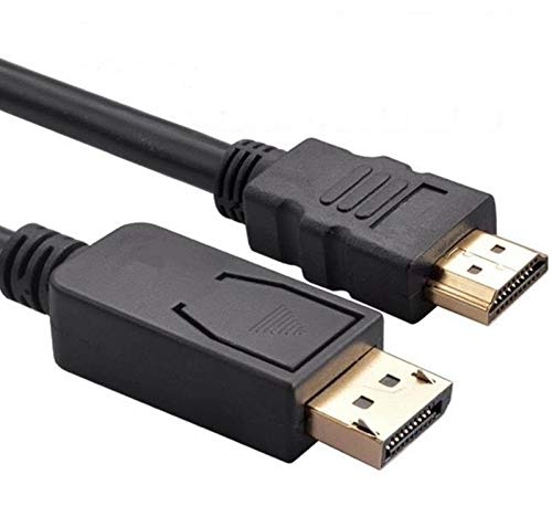 Multibao DisplayPort DP Display Port to HDMI Male Plug Display/Monitor/TV Cable Lead (3M)