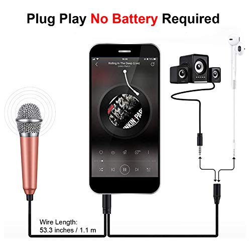 Mini Microphone MLM Mini Karaoke Vocal and Recording Microphone
