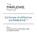 MARLOWE. No. 024 Natural Deodorant for Men 2.5oz | Aluminum Free Stick | Made with Coconut Oil, Shea Butter, Jojoba | Only No-Nonsense Ingredients that Work Best | Fresh & Woodsy Scent