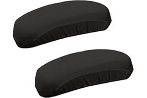 Kakalote Office Chair Armrest Covers, 1pair Stretchable Stretch Computer Chair Slipcover Desk Chairs Arm Cover for Office, Desk, Gaming Chairs (Black)
