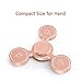 SPARIN Copper Fidget Spinner Toy, EDC Spinner with Hybrid Ceramic Bearing Enables 3-7 Minutes, Non-3D Printed, Stress Reducer, 2017 Newest Version (Rose Gold)