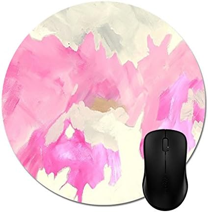 Julyou Mousepad Rose Gold And Pink Art Painting Mouse Mat Pack of X
