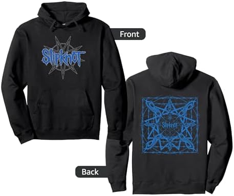 Amazon.com: Official Slipknot Self Titled Pullover Hoodie