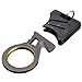 Keychain - TOOGOO(R) EDC Cut Rope Device Lap Belt Cut Thumb Grip Keychain Survival Outdoor Tool 4.5X2.5CM Black